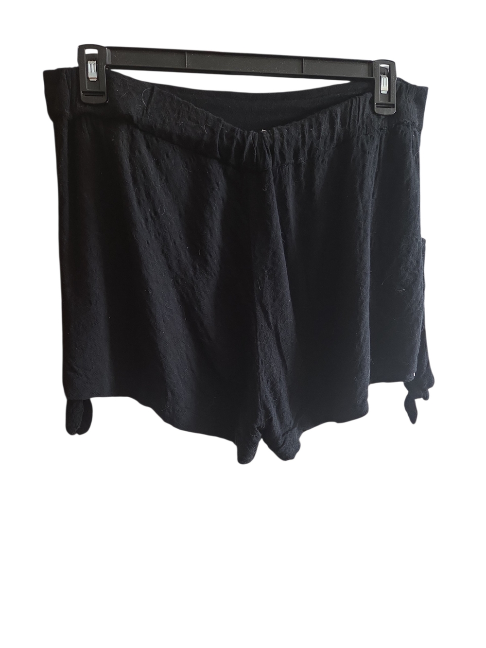 Free People Black Petal Embelished Shorts - Picture 3 of 5